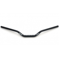 DOMINO NOWOŚĆ KIEROWNICA ALUMINIOWA ADVENTURE (ERGAL 7075) FATBAR 28MM WYSOKA KOLOR CZARNY