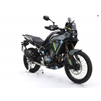 CROSSPRO NOWOŚĆ GMOLE ALUMINIOWE GÓRNE OSŁONY SILNIKA I CHŁODNIC CF MOTO MT 450 '24- KOLOR CZARNY MAT