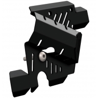 CROSSPRO NOWOŚĆ OSŁONA POMPY WODY DUCATI DESERTX '22-'24 KOLOR CZARNY MAT