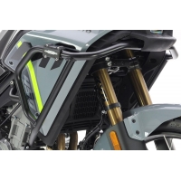 CROSSPRO GMOLE ALUMINIOWE GÓRNE OSŁONY SILNIKA I CHŁODNIC CF MOTO 450 MT '24 KOLOR CZARNY (KOMPATYBILNE Z ORYGINALNĄ PŁYTĄ)