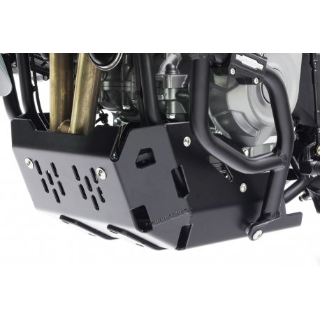 CROSSPRO NOWOŚĆ OSŁONA SILNIKA ALUMINIUM CF MOTO MT 450 '24- KOLOR CZARNY MAT MAT