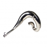 DEP PIPES DYFUZOR/KOMORA/TUBA REZONANSOWA NIKLOWANA (FRONT EXHAUST PIPE NICKEL): HONDA CR 250 `89-91 (NA ZAMÓWIENIE)