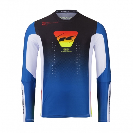 KENNY RACING KOSZULKA CROSS/ENDURO PERFORMANCE GRADIENT KOLOR NIEBIESKI ROZMIAR XXXL