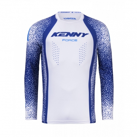 KENNY RACING KOSZULKA CROSS/ENDURO FORCE PIXEL NAVY WHITE KOLOR NIEBIESKI/BIAŁY ROZMIAR M