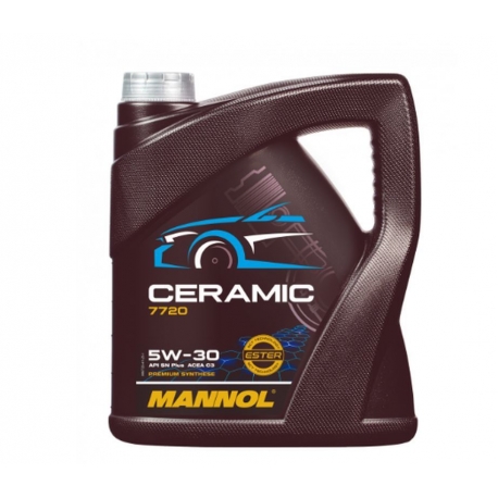 MANNOL OLEJ SILNIKOWY SAMOCHODOWY 5W30 CERAMIC C3 5L (7720)