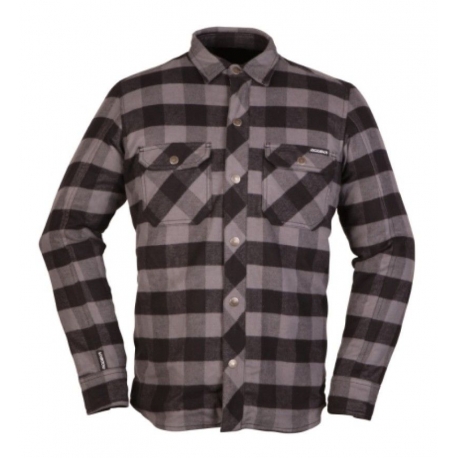 MODEKA KOSZULA NOONER SZARO-CZARNA ROZMIAR XL