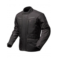 MODEKA KURTKA TEKSTYLNA DŁUGA TAREX II KOLOR KOLOR CZARNY/NEONOWYY ROZMIAR XL