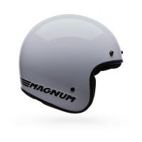 KASK MOTOCYKLOWY BELL MAGNUM SOLID WHITE
