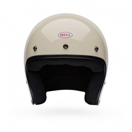 KASK MOTOCYKLOWY BELL MAGNUM SOLID VINTAGE WHITE