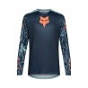KOSZULKA ROWEROWA Z DŁUGIM RĘKAWEM JUNIOR FOX RANGER IMG PRINT ARCTIC BLUE YS