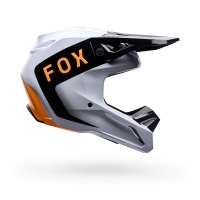 KASK MOTOCYKLOWY JUNIOR FOX V1 NOBLE BLACK WHITE