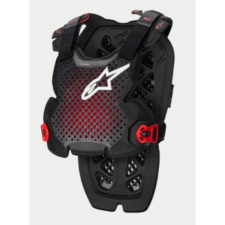 BUZER OCHRANIACZ KLATKI ALPINESTARS A-1 PRO CHEST BLACK/RED