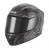 NOX KASK INTEGRALNY (FULL FACE) N731 SCRAPPY KID / JUNIOR (DZIECIĘCY) KOLOR CZARNY MAT/RÓŻOWY ROZMIAR M