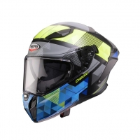 CABERG KASK INTEGRALNY Z BLENDĄ MODEL DRIFT EVO II PRISM KOLOR CZARNY/ŻÓŁTY FLUO/NIEBIESKI MAT ROZMIAR M