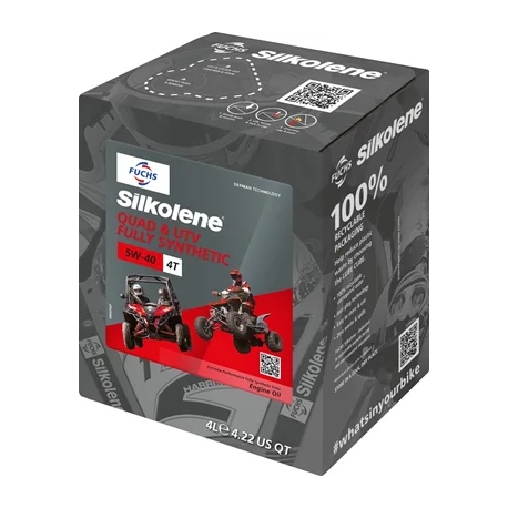 SILKOLENE FUCHS OLEJ SILNIKOWY QUAD UTV 4T 5W-40 4L (CUB)