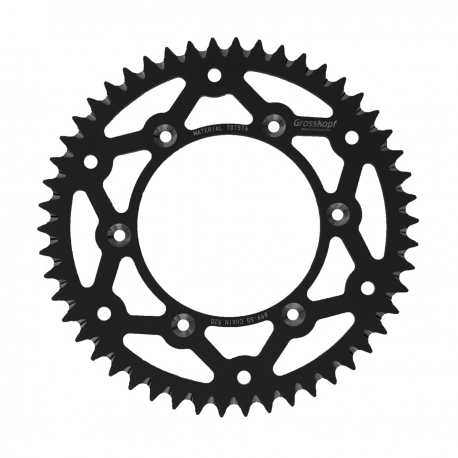 GROSSKOPF ZĘBATKA TYLNA ALUMINIOWA T7075 (ERGAL) KOLOR CZARNY 899 46 (89946) KTM SX/SXF/SX-F/EXCF/EXC-F/EXC/LC4/SC/MXC/ '91-'25,
