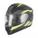 NOX KASK INTEGRALNY (FULL FACE) Z BLENDĄ N304S REVO KOLOR ŻÓŁTY FLUO MAT/CZARNY ROZMIAR XL
