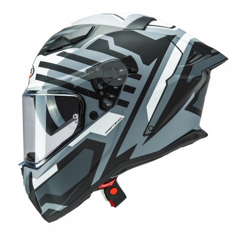 CABERG PROMOCJA KASK INTEGRALNY Z BLENDĄ MODEL DRIFT EVO II HORIZON KOLOR SZARY/CZARNY/BIAŁY MAT ROZMIAR XXL (PINLOCK W ZESTAWIE