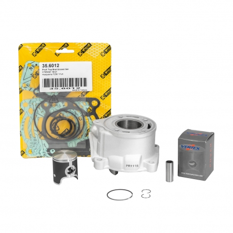 PROMX CYLINDER KOMPLETNY ( CYLINDER + TŁOK VERTEX 23429AB + TOP-END PROX ) KTM SX 50 '09-'23 , HUSQVARNA TC '17-'23 , GAS GAS MC