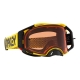Oakley goggles Airbrake MX Moto Yellow B1B with Prizm Bronze
