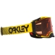 Oakley goggles Airbrake MX Moto Yellow B1B with Prizm Bronze