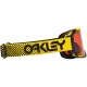 Oakley gogle Airbrake MX Moto Yellow B1B with Prizm Bronze