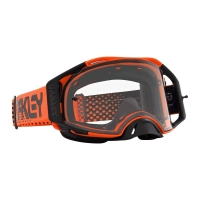 Oakley goggles Airbrake MX Moto Orange B1B with Clear visor