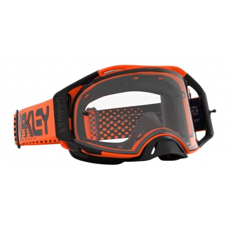 Oakley goggles Airbrake MX Moto Orange B1B with Clear visor
