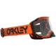 Oakley goggles Airbrake MX Moto Orange B1B with Clear visor
