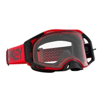 Oakley goggles Airbrake MX Moto Red B1B with Clear visor