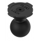 Quad Lock 1" Ball Top Cap Adaptor