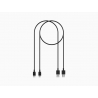 Wodoodporne kable USB-A - USB-C do głowic z ładowaniem indukcyjnym Quad Lock®