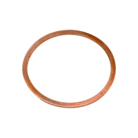 ATHENA 2026/01 USZCZELKA KOLEKTORA WYDECHOWEGO (48 X 55 X 1,5MM) MIEDZIANA KAWASAKI KFX 250 '87-'91, KSF 250 TECATE '87-'91, KX 