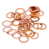 ATHENA 2026/01 PODKŁADKA MIEDZIANA USZCZELNIAJĄCA POD ŚRUBĘ SPUSTOWĄ OLEJU (8 X 12 X 1MM) (OEM: 85250821A 0603082121 580380320