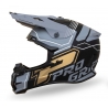 PROGRIP KASK CROSS PG3080 ADVENTURE KOLOR CZARNY SZARY ZŁOTY MAT ROZM. S (3080-402) ( HOMOLOGACJA ECE 22R06, ZAPIĘCIE DD )