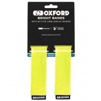 OXFORD OPASKI ODBLASKOWE NA RAMIĘ LUB ŁOKIEĆ KOLOR ŻÓŁTY FLUO - 2 SZTUKI