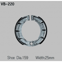 VESRAH SZCZĘKI HAMULCOWE YAMAHA XT500 76-82 PRZÓD (MADE IN JAPAN)