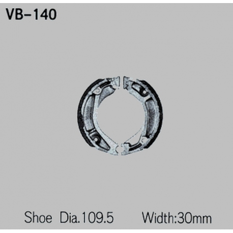 VESRAH SZCZĘKI HAMULCOWE HONDA XL 250R '82-'87, XL350R '84-'86 (MADE IN JAPAN)