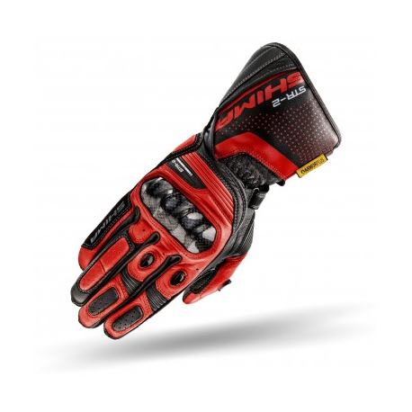 Rękawice Shima STR-2 GLOVES CZARNY/CZERWONY