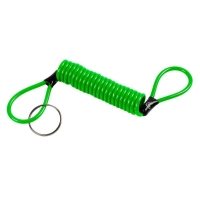 90675 Reminder, steel spiral cable – Green