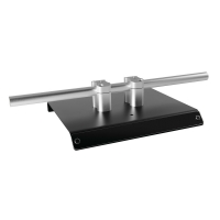 91761 Bench display, handlebar with riser for motorcycle products exposure