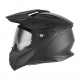 NOX KASK OFFROAD / TRAIL DUOSPORT (DUAL) N350 SOLID Z SZYBKĄ I BLENDĄ KOLOR CZARNY MAT ROZMIAR M