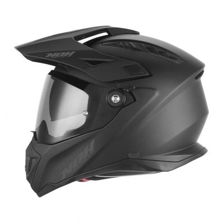 NOX KASK OFFROAD / TRAIL DUOSPORT (DUAL) N350 SOLID Z SZYBKĄ I BLENDĄ KOLOR CZARNY MAT ROZMIAR S