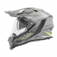 NOX KASK OFFROAD / TRAIL DUOSPORT (DUAL) N312 TRACK Z SZYBKĄ I BLENDĄ KOLOR SZARY/ŻÓŁTY FLUO ROZMIAR M