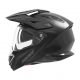 NOX KASK OFFROAD / TRAIL DUOSPORT (DUAL) N350 SOLID Z SZYBKĄ I BLENDĄ KOLOR CZARNY POŁYSK ROZMIAR XXL
