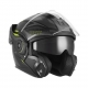 NOX PREMIUM KASK SZCZĘKOWY FLIP-BACK (SZCZĘKA DO TYŁU) Z BLENDĄ SPINNER ARK KOLOR CZARNY MAT/ŻÓLTY FLUO ROZMIAR XL