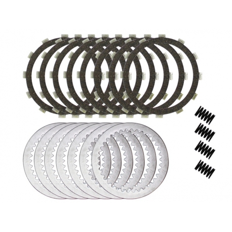 PSYCHIC TARCZE, PRZEKŁADKI I SPRĘŻYNY SPRZĘGŁOWE (KOMPLET) KTM 690 ENDURO/DUKE 08-14, SUPERMOTO 07-08 (EBS5642) (EBS131)