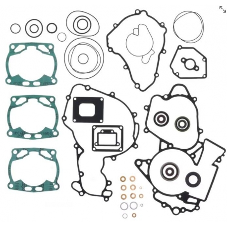 ATHENA KOMPLET USZCZELEK (Z USZCZELNIACZAMI OLEJOWYMI) SHERCO SE FACTORY 250 / 300 '19-'26, SE-R 250 / SE 250 / 300 RACING '20-'