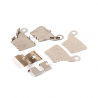 AWORKX SPRĘŻYNA / BLASZKA USTALAJĄCA PLUS PODKŁADKA TERMICZNA ZACISKU HAMULCOWEG TYŁ / TYLNEGO NISSIN - 1 SZTUKA