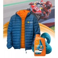 REPSOL PROMOCJA KURTKA ROZM. L + OLEJ SILNIKOWY 4T SMARTER SYNTHETIC 10W40 1L MA2 SYNTETYCZNY 40SZT
